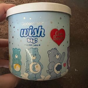 Goose Creek Care Bears Limited Edition 3 Wick Candle WISH 14.5 Oz
